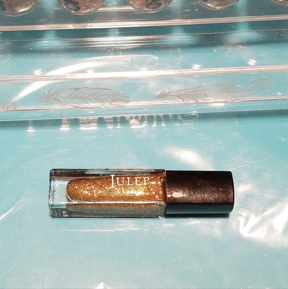 JULEP Gold Glitter Nail Varnish Top Coat OSCAR! - Picture 10 of 12